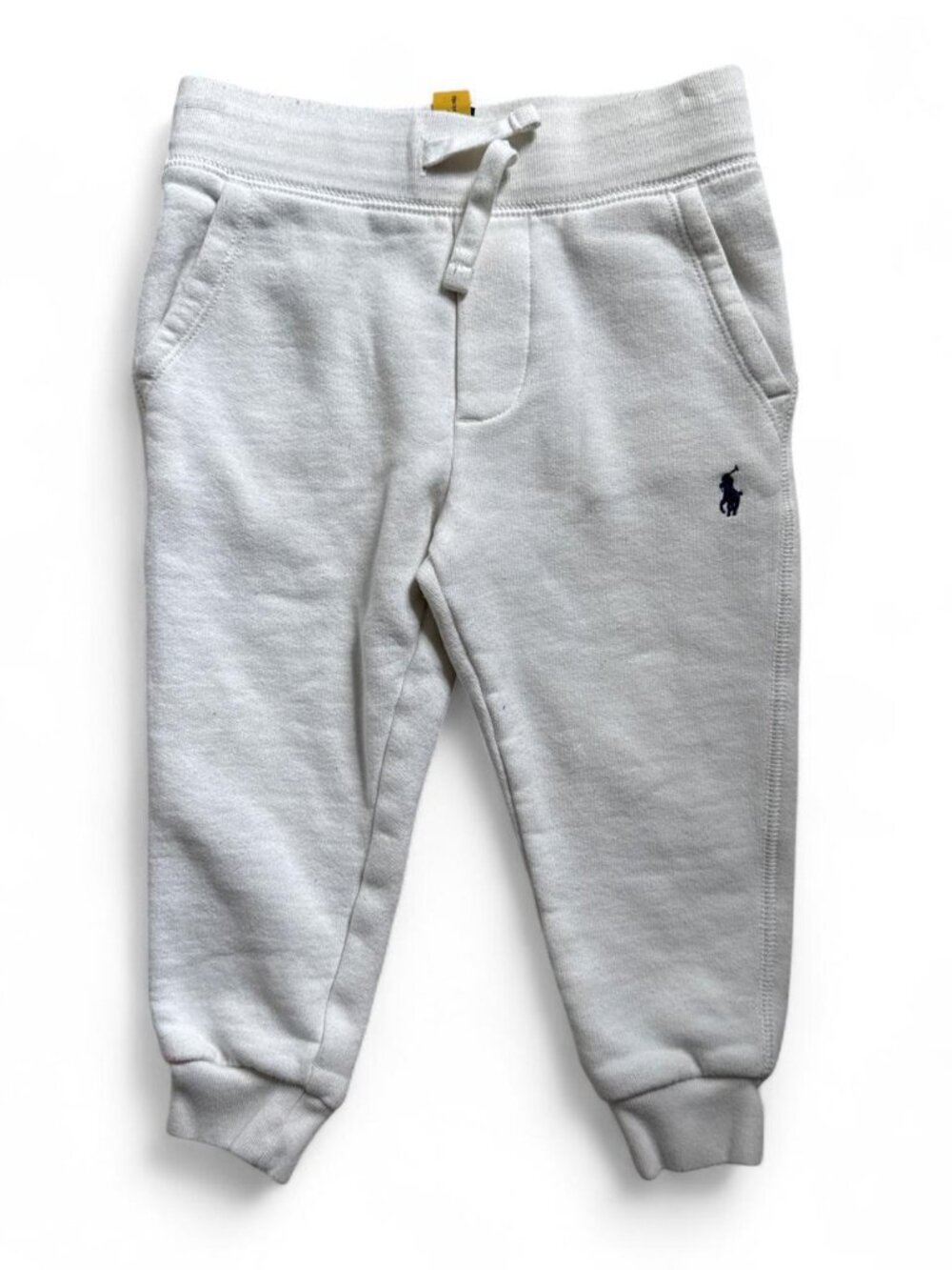 White Polo Ralph Lauren kids sweatpant joggers size 2